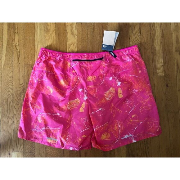 NWT The North Face Mens Size XXL Limitless Run Shorts Pink Orange - Picture 3 of 6